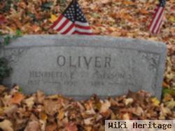 Henrietta P Oliver