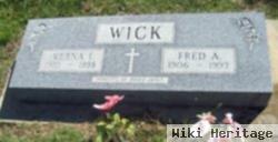 Verna I Miller Wick