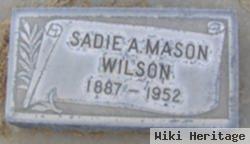 Sadie A Mason Wilson