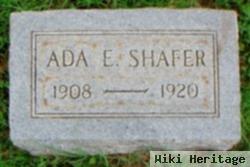 Ada E Shafer