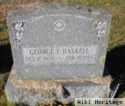 George E Haskell