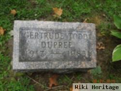 Gertrude Todd Dupree