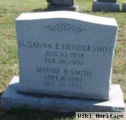 Susanna E Hendershot