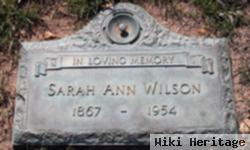 Sarah Ann Bagley Wilson