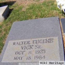 Walter Eugene Vick, Sr