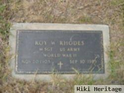 Roy Winfield Rhodes