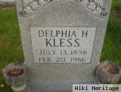 Delphia H. Kless