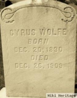 Cyrus Wolfe