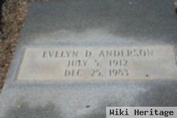 Evelyn D Anderson