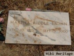 Martha Brown