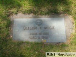 Helen F. Wick