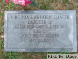 Virginia Lawhorn Shafer