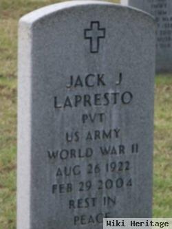 Jack J Lapresto