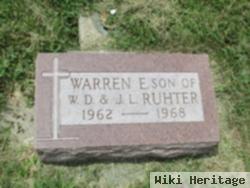 Warren Erwin Ruhter