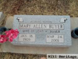 Mary Allen Buyer