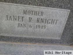 Janet R. Knight Mcdonald