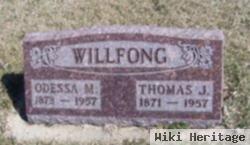 Odessa May "dessie" Hoffacre Willfong