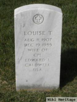 Louise T Brown Caldwell