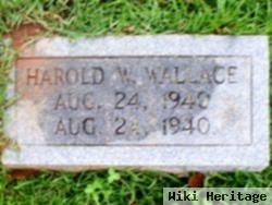 Harold W Wallace