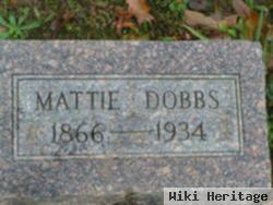 Martha Elizabeth "mattie" Huss Dobbs