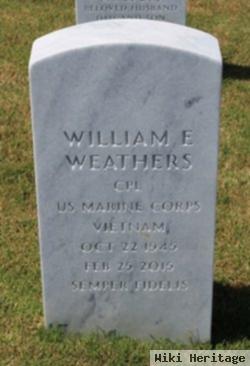 William E Weathers
