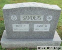 John T Sanders