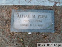 Aliyah M Popal