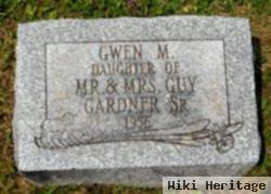 Gwen W Gardner