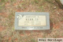 Johnnie E Kerr, Sr