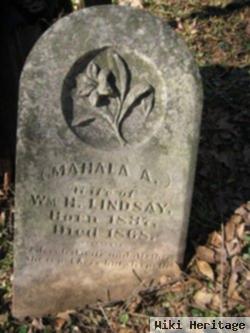 Mahala A. Moore Lindsay