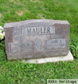 Phyllis M Mauler