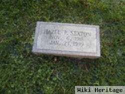 Hazel P Sexton