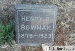 Henry David Bowman