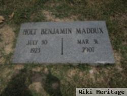 Holt Benjamin Maddux