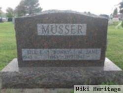 William E "bunky" Musser