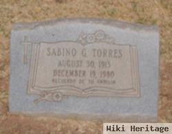 Sabino G Torres