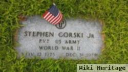 Pvt Stephen Gorski, Jr