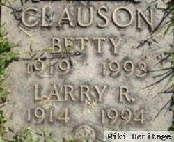 Elizabeth "betty" Mueller Clauson