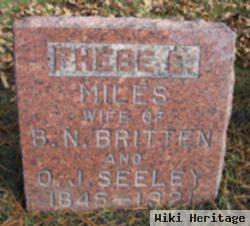 Phebe Elvira Miles Seeley