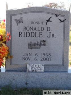 Ronald Dean Riddle, Jr