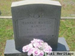 Hannah Maness Maner