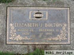 Elizabeth J Bolton