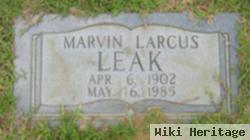 Marvin Larcus Leak, Sr