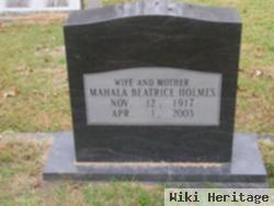 Mahala Beatrice "bea" Boyd Holmes