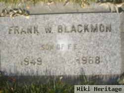 Frank W Blackmon