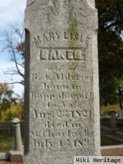 Mary Lisle Baker Alderson