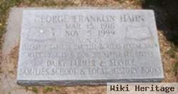 George Franklin Hahn, Sr