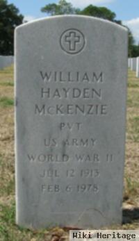 William Hayden Mckenzie