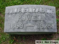 Julia Elizabeth Powell