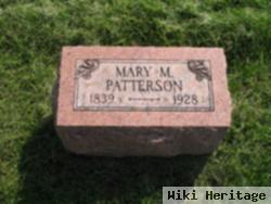 Mary M Brashear Patterson